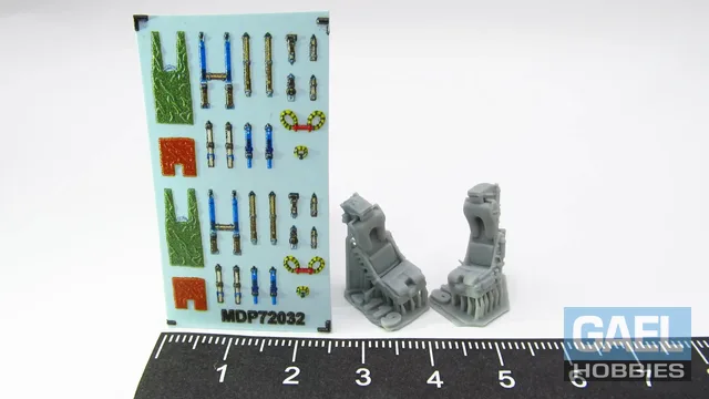 1/72 Metallic Details Martin-Baker Mk.4 Ejection Seat #MDR72119