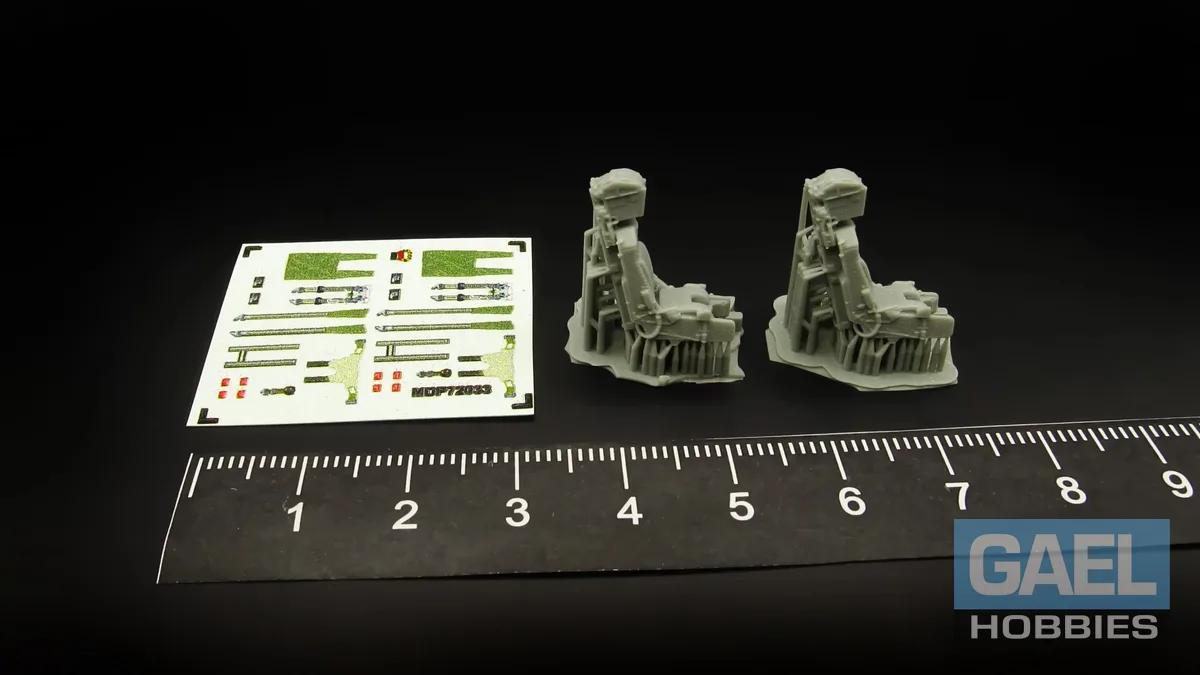1/72 Metallic Details Martin-Baker Mk.9 Ejection Seat #MDR72121