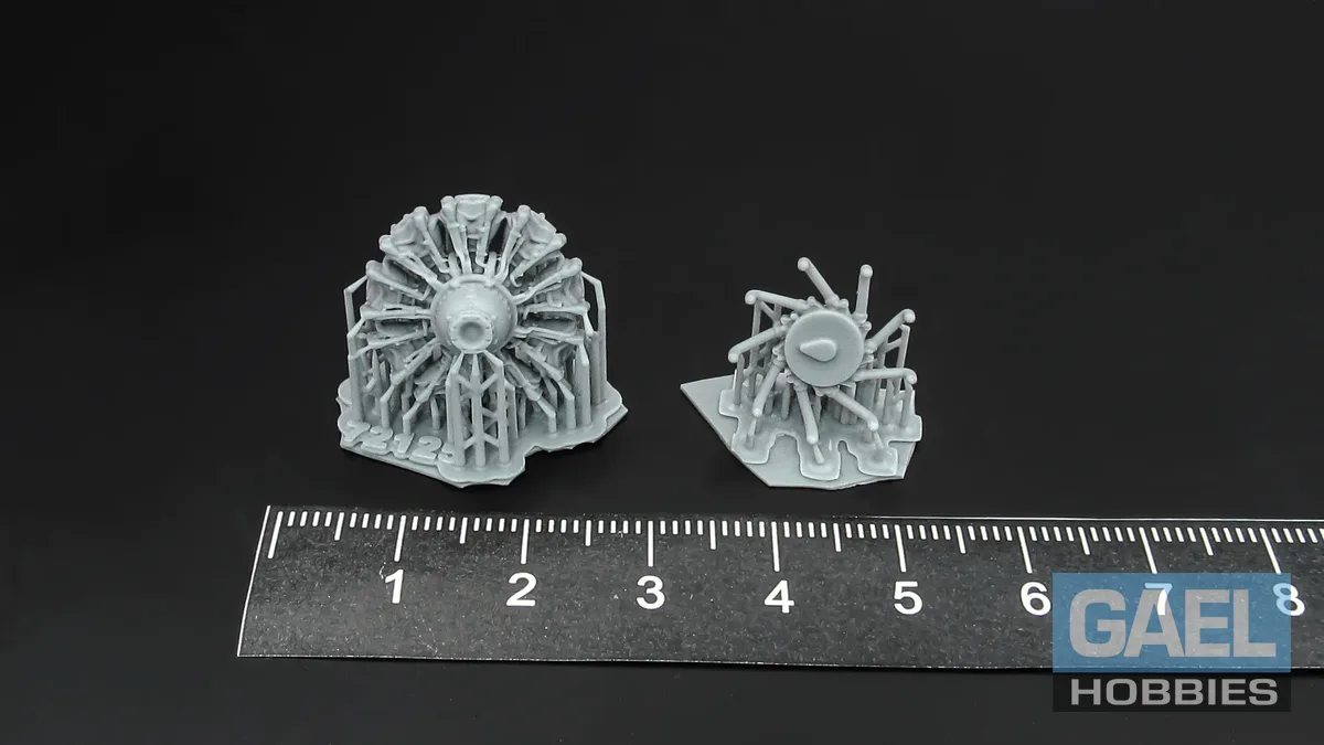 1/72 Metallic Details BMW Bramo Fafnir 323 Engine #MDR72125