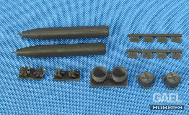 1/72 Metallic Details Torpedo Mk-46 #MDR7245