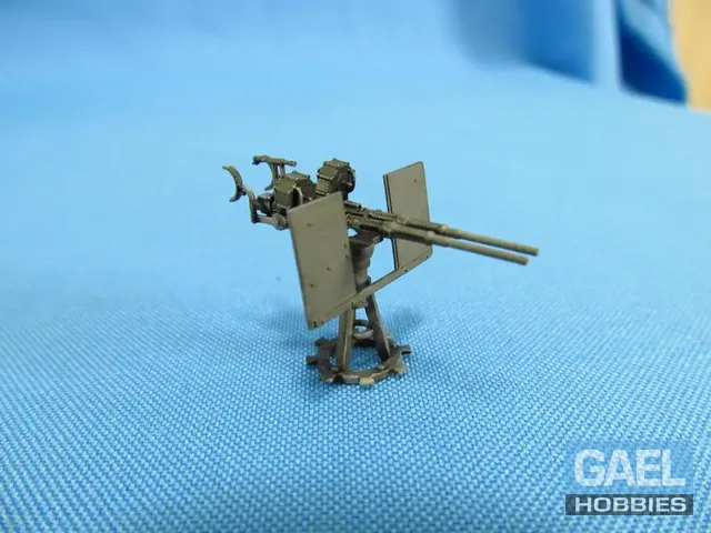 1/72 Metallic Details Twin 20 mm Oerlikon Fixed Mount Guns #MDR7251