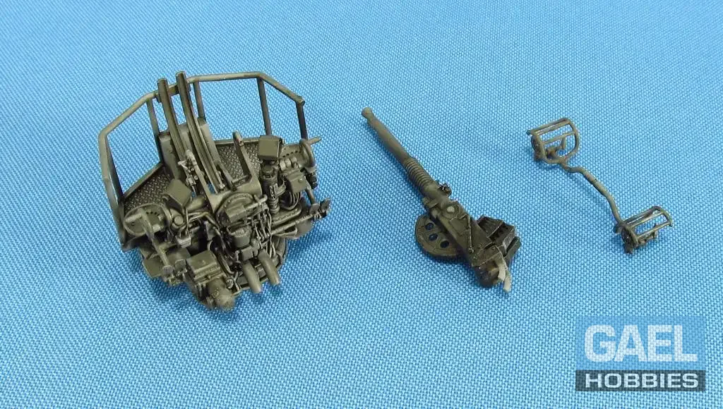 1/72 Metallic Details Twin 40 mm Bofors Guns #MDR7252