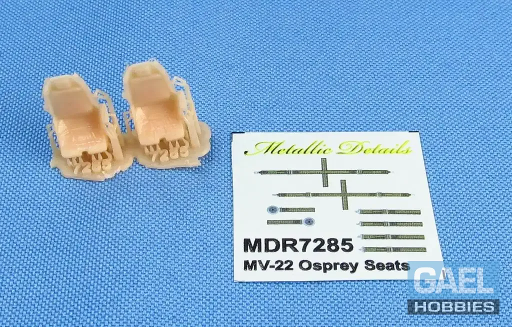 1/72 Metallic Details Bell V-22 Osprey. Seats #MDR7285