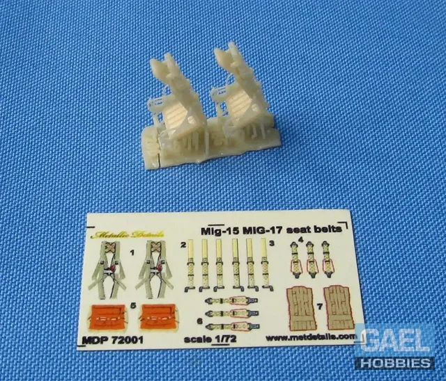 1/72 Metallic Details Ejection Seat KK-1 #MDR7286