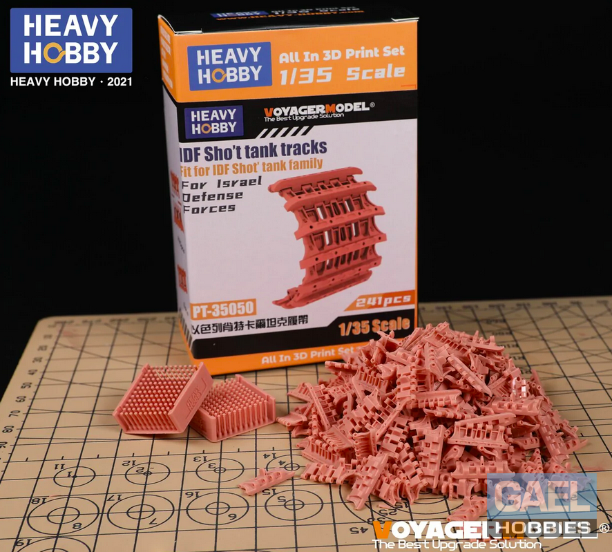 1/35 Heavy Hobby IDF Sho’t tank tracks #PT-35050