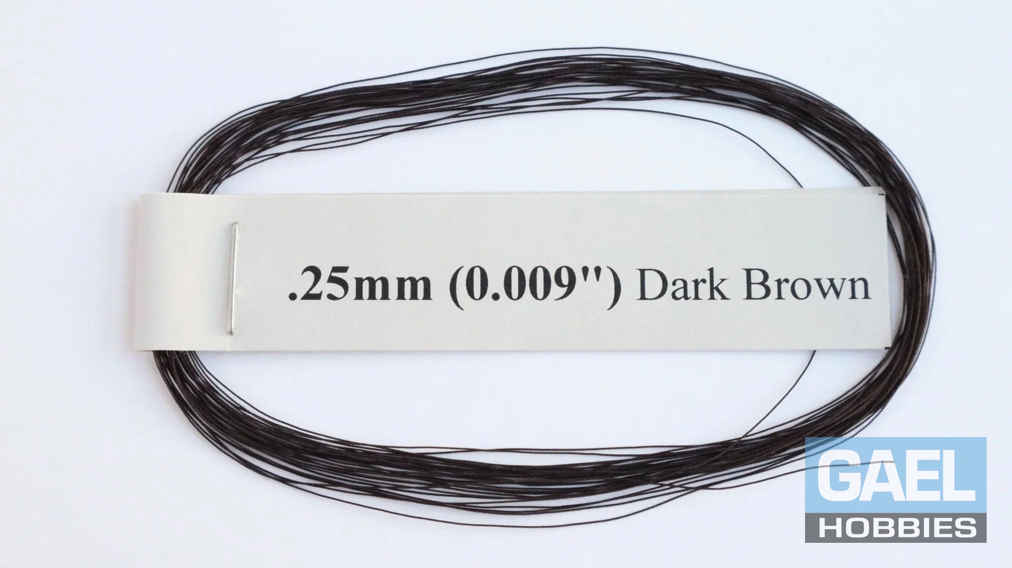 RoS Poly DrkBrwn Rope .25mm (0.009") RH6Mtrs #6001