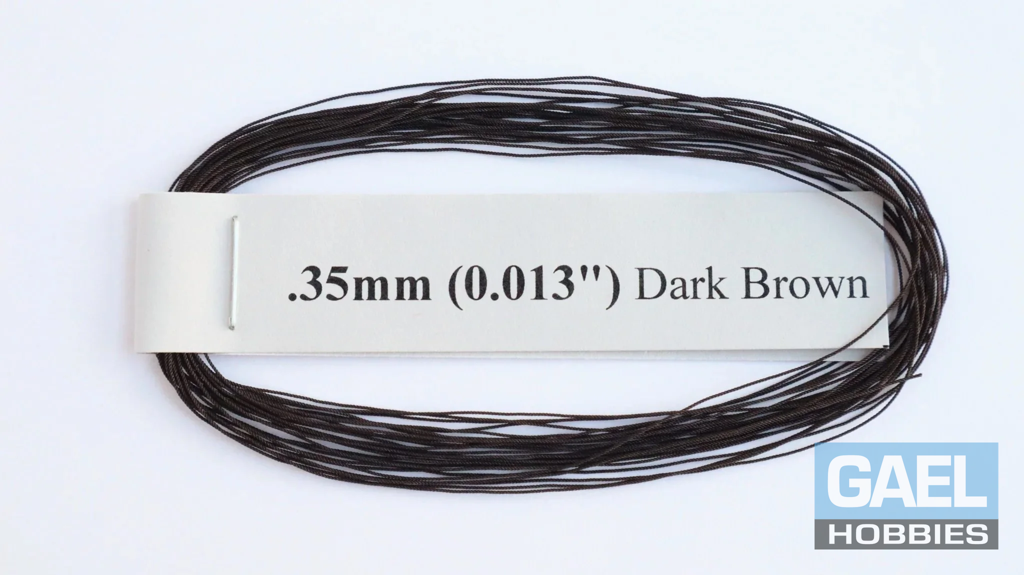 RoS Poly DrkBrwn Rope .35mm (0.013") RH6Mtrs #6002