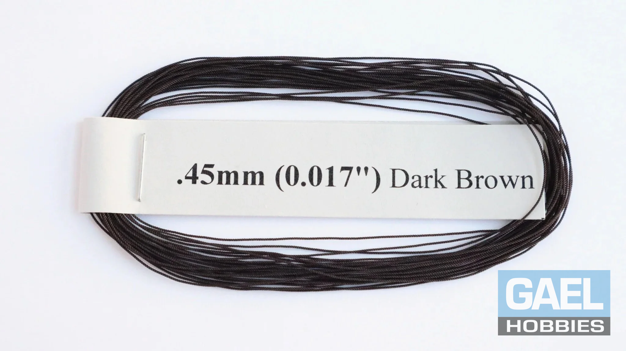 RoS Poly DrkBrwn Rope .45mm (0.017") RH6Mtrs #6003