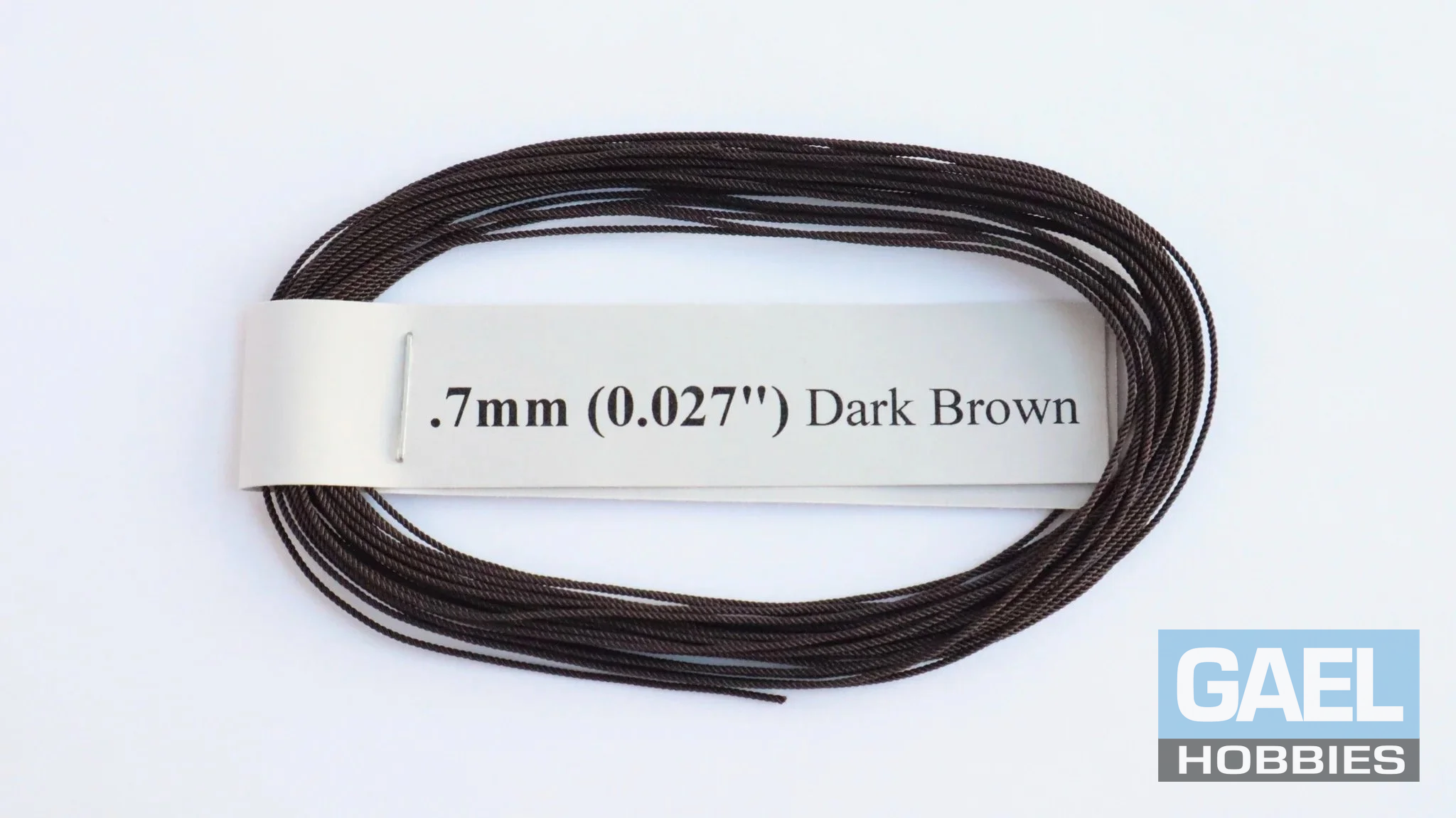 RoS Poly DrkBrwn Rope .7mm (0.027") RH6Mtrs #6006