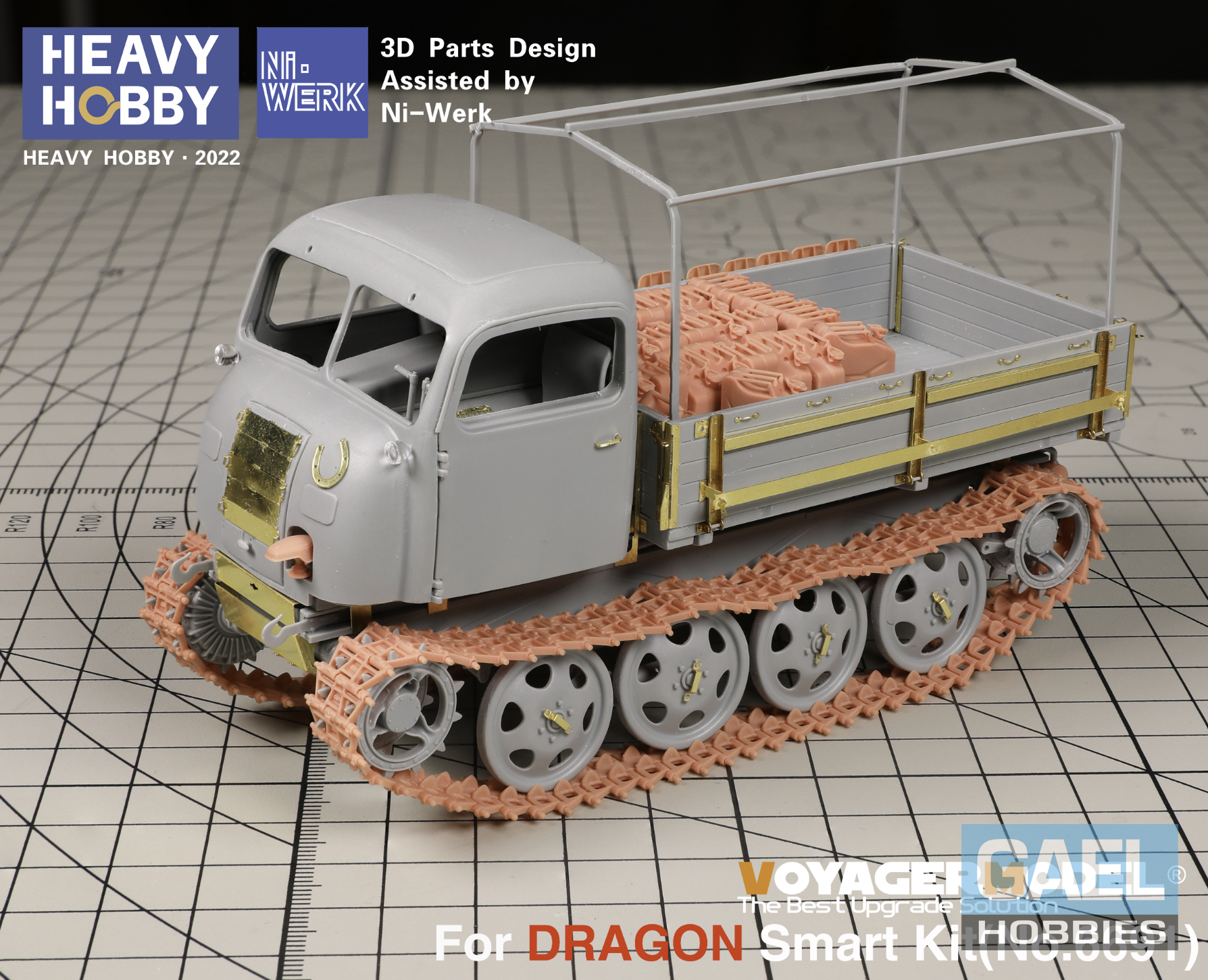 1/35 Heavy Hobby Detail-up set for WWII German RSO Super Kit #SK-35002