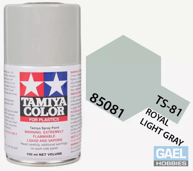 Tamiya 100ml Spray TS-81 Royal Light Gray Lacquer