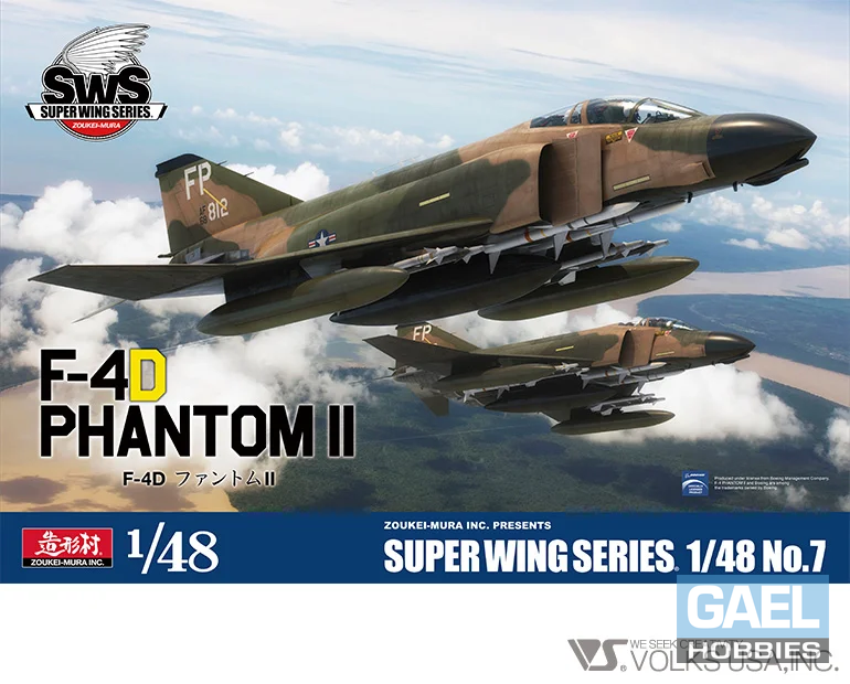 1/48 Super Wing Series F-4D McDonnell Douglas Phantom II